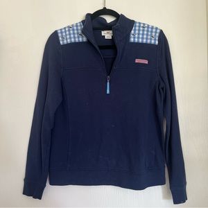 Vineyard Vines Small Navy Quarter Zip